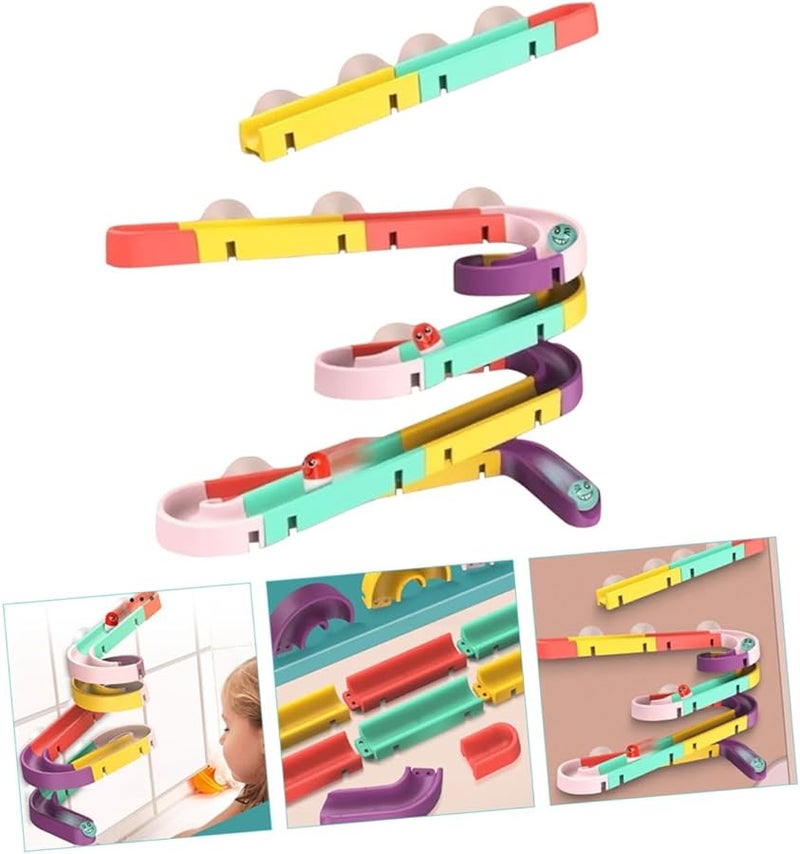 لعبة مسار الرخام الملون للتركيب الذاتي لتنمية المهارات الحركية الدقيقة، هدية تعليمية في مجال العلوم والتكنولوجيا والهندسة والرياضيات - Image 2